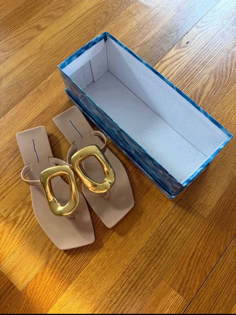 New Anthropologie Jeffrey Campbell Jelly Linques Sandals Size 8 - Picture 8 of 12